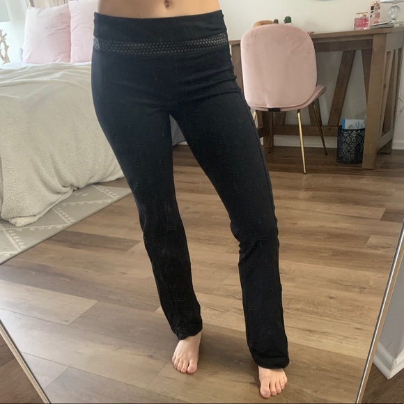 Black Yoga Pants - Picture 2 of 4